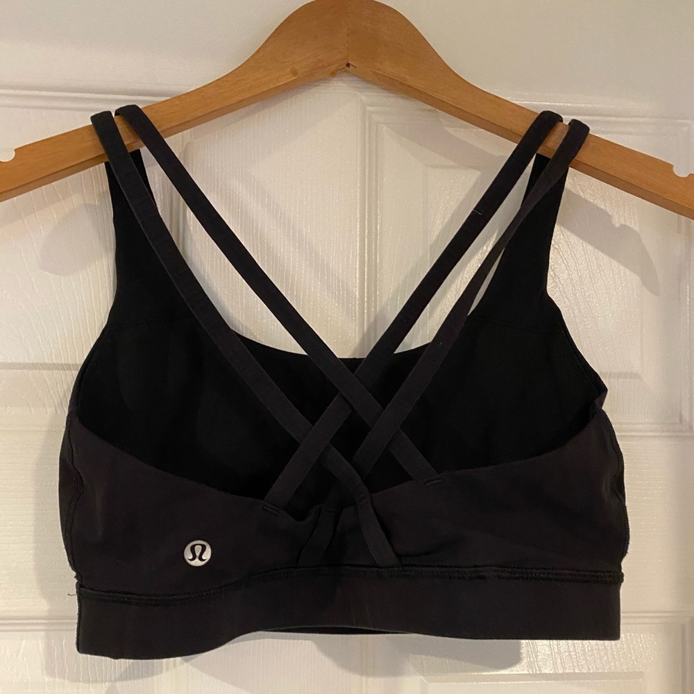 LuLu Lemon 🍋 Energy Bra in black
